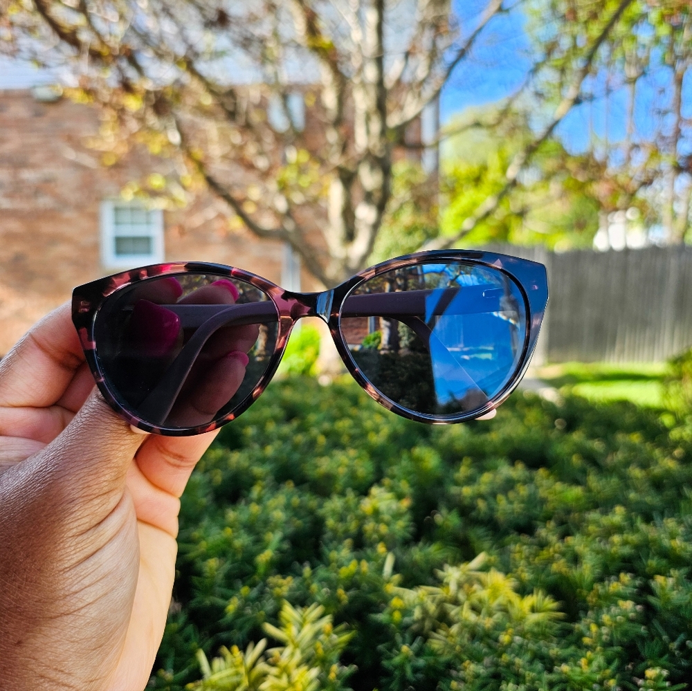 ale by Alessandra Pink & Black Cat-Eye Sunglasses | Style 601-1 | 54-16-135